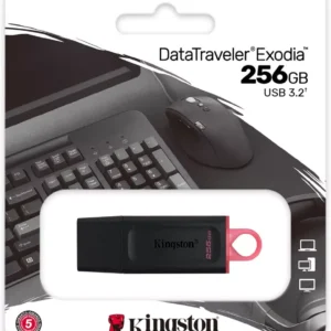Kingston 256GB DataTraveler Exodia Type-A Flash Drive USB