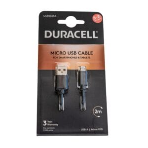 DURACELL MICRO USB CABLE 1M